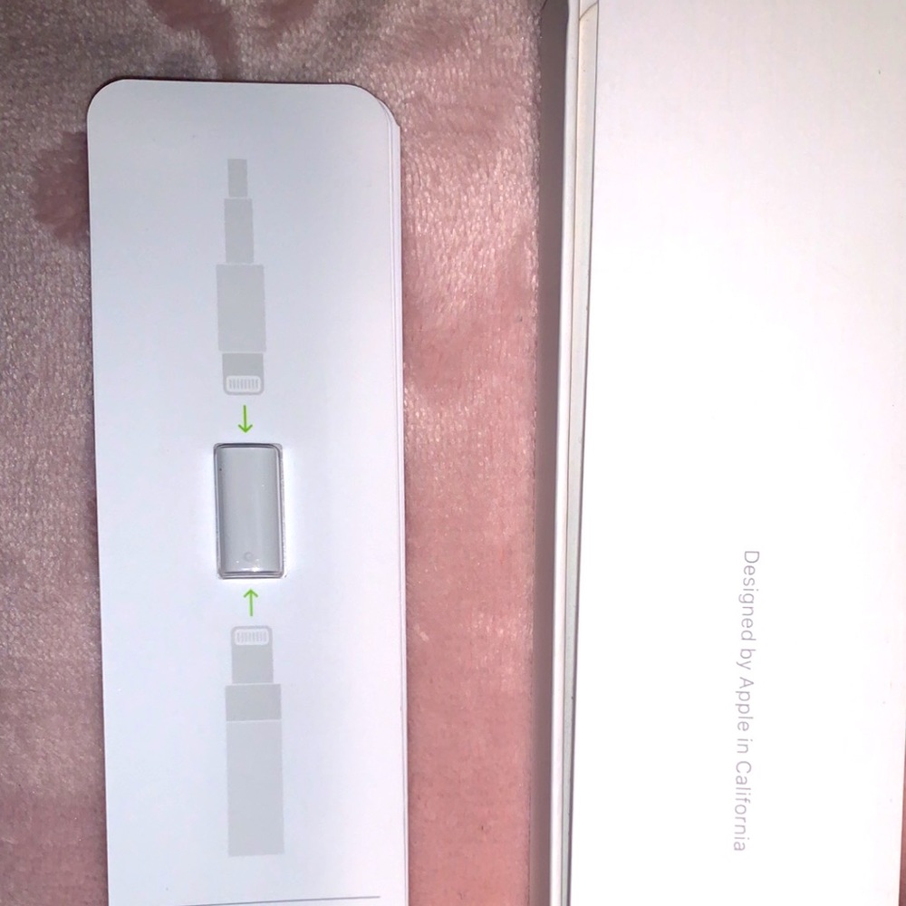 Apple Pencil Lightning adapter, and extra tips.